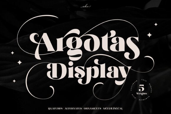 Argotas Font for Modern Web Design Projects