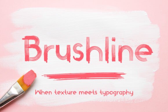 Brushline Font: A Bold Choice for Editorial Design