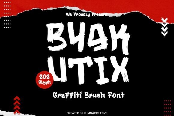 Byakutix Font Adds Urban Style to Branding