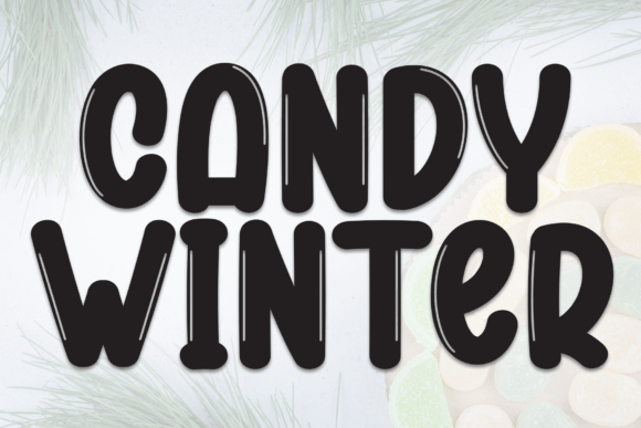 Candy Winter Font: Sparkling Personality for Editorial Design