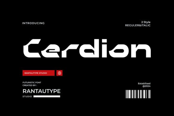 Cerdion Font: A Modern Typeface for Creative Publishing