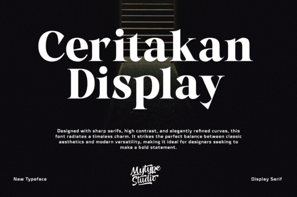 Ceritakan Display: A Modern Typeface for Bold Web Design