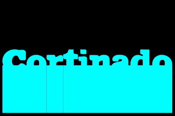 Cortinado: A Display Font with a Mixed Typography Edge