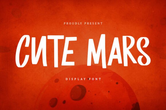 Cute Mars Font for Playful Web Typography