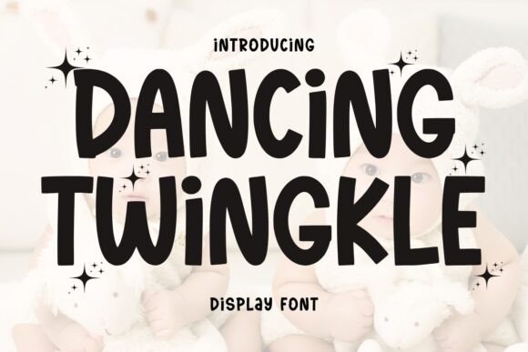 Dancing Twinkle Font for Editorial Design