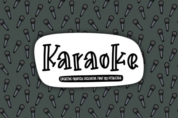 Karaoke Display Font for Bold Digital Campaigns
