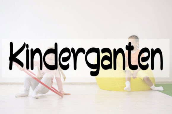 Kinderganten Font for Festive and Handmade Creations