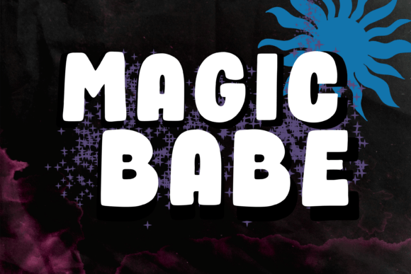 Magic Babe Font: A Display Typeface with Whimsical Sophistication
