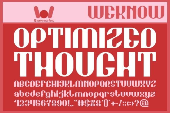 Optimized Thought Font: Elevate Your Digital Branding