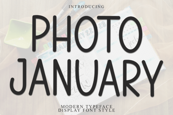 Photo January Font Review: A Sleek Handwritten Typeface for Modern Branding