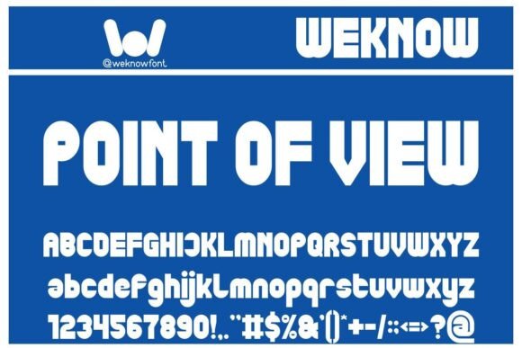 Point of View Font: A Modern Typeface for Digital Campaigns