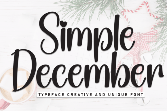 Simple December Font for Cozy and Professional Branding