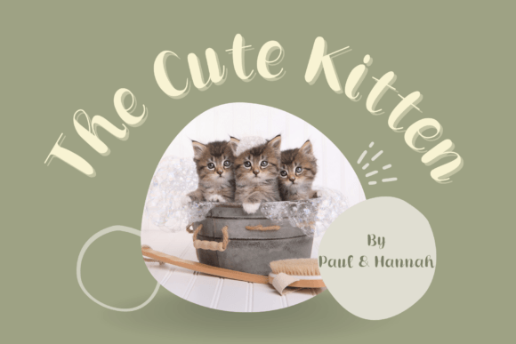 The Cute Kitten Font Adds Charm to Business Branding