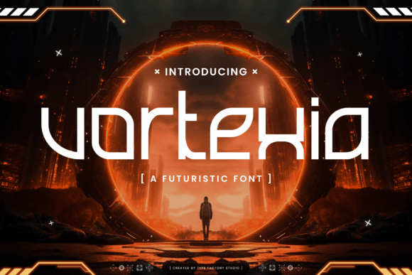 Vortexia Font for Modern Web Design Projects