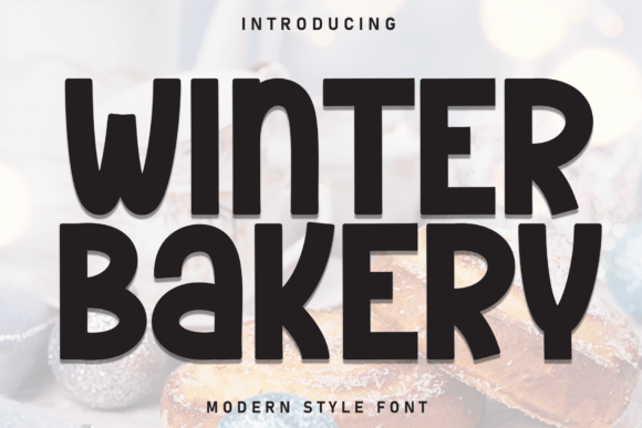 Winter Bakery Font for Bold Web Design and Brand Statements