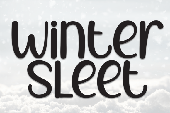 Winter Sleet Font Review: A Warm Handwritten Display Typeface
