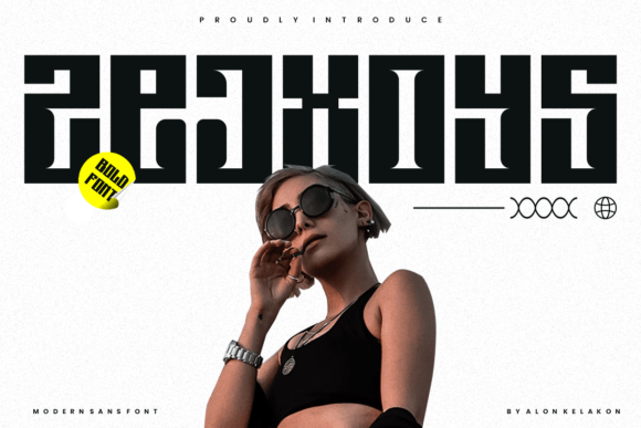 Zejxoys Display Font for Magical Campaign Headlines